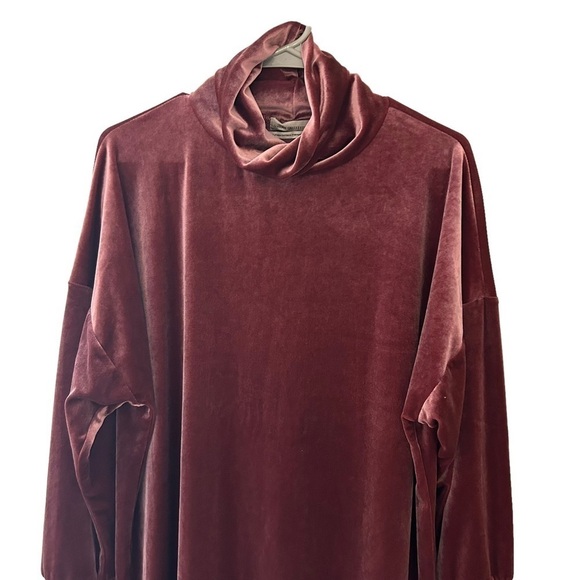 Urban Outfitters Holiday Party Dress Velvet Long Sleeve Size Small - Picture 5 of 12